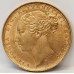AUSTRALIA 1878 . ONE 1 SOVEREIGN . MELBOURNE . GOLD